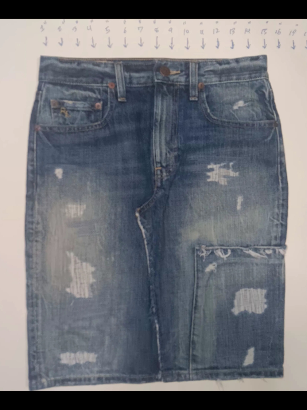 Polo by Ralph Lauren Vintage Distressed Blue Straight Jeans